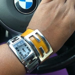 Fendi 3 piece interchangeable bracelet